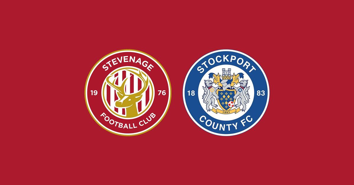 Stevenage vs Stockport County - The Lamex Stadium