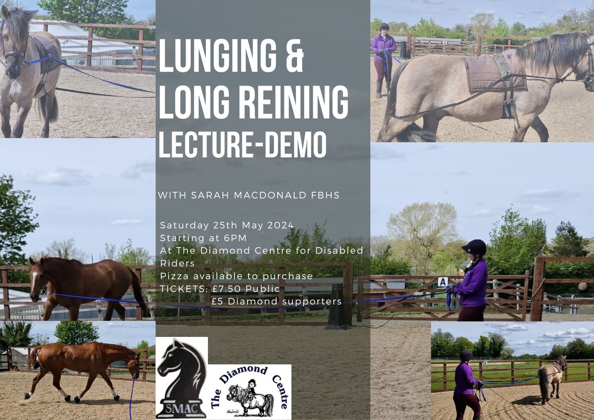 Lunging & Long Reining Lecture-Demo with Sarah MacDonald FBHS