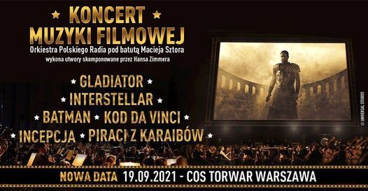 Dodatkowy Koncert Muzyki Filmowej - utwory H. Zimmera