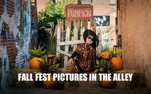 Fall Fest Pictures in the Alley
