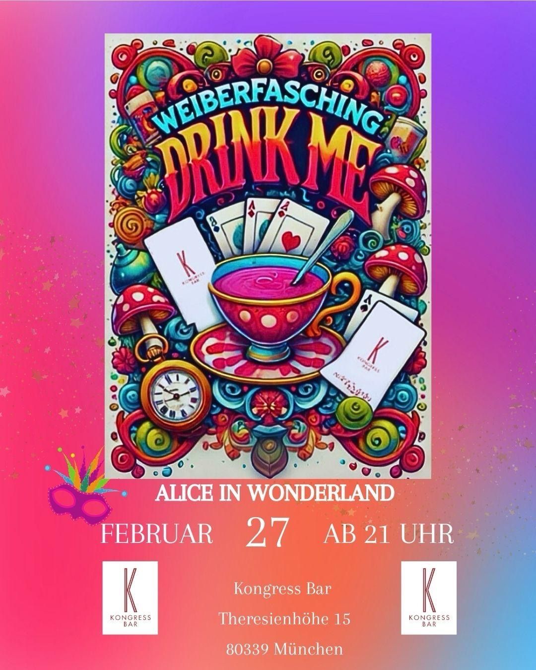 Weiberfasching - Alice im Wonderland