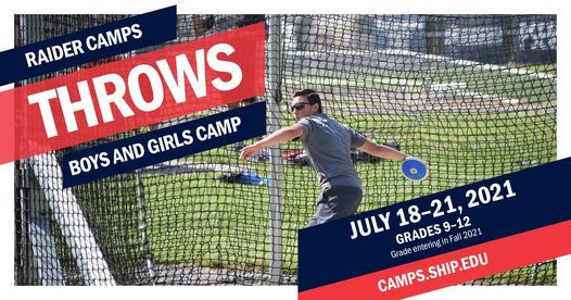 Track & Field Throws Camp - Pay to Attend