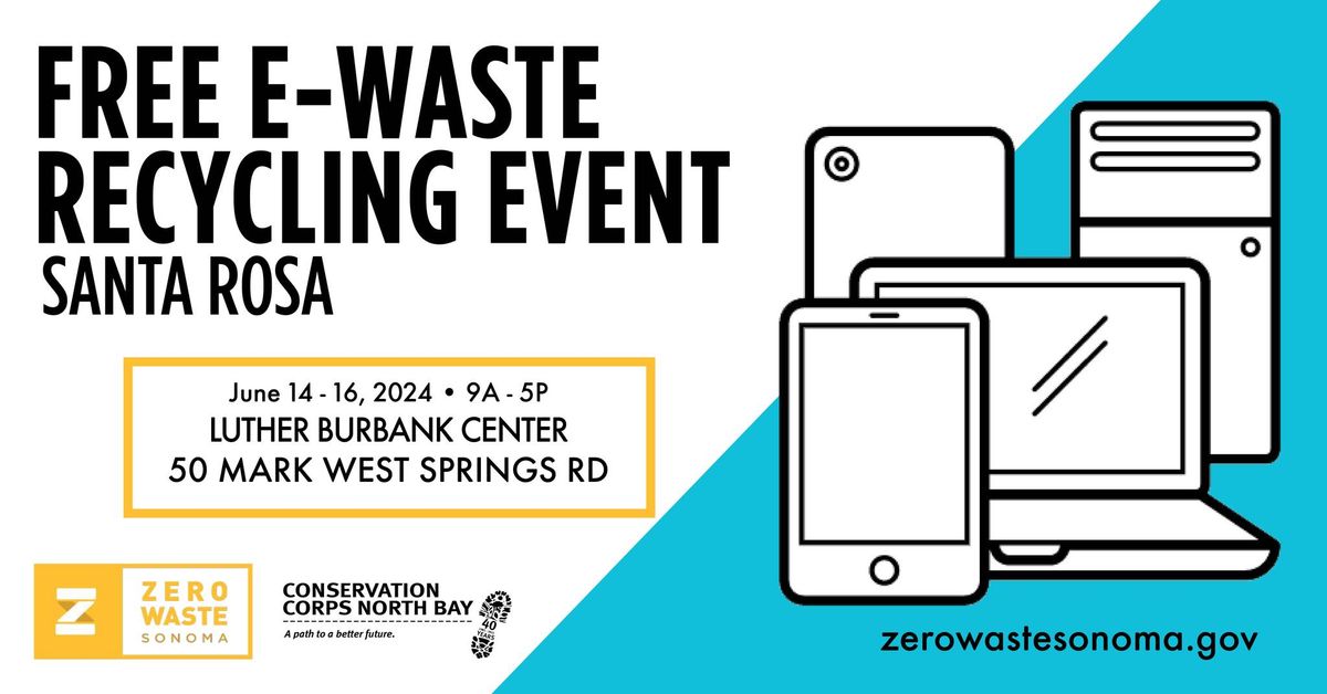 Free E-Waste Recycling Event