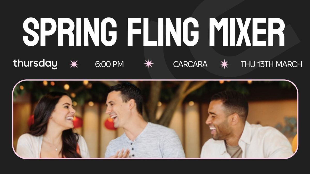 Thursday | Spring Fling Mixer at Carcara | Downtown Phoenix