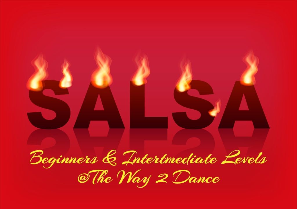 Salsa Beginners 2 and Intermediate 4 weeks on Mondays