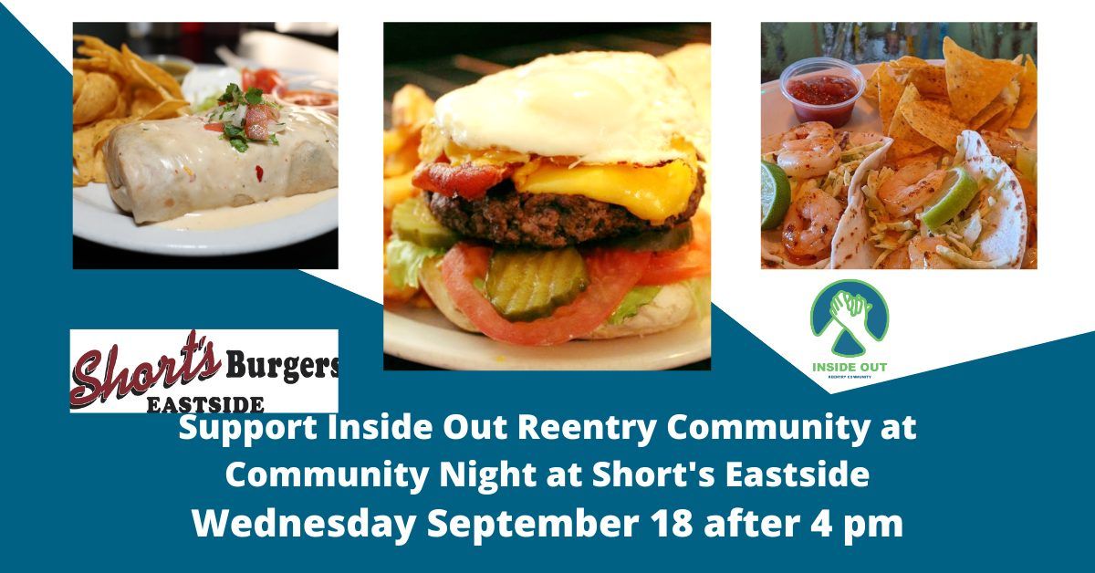 Community Night at Short's Burgers Eastside