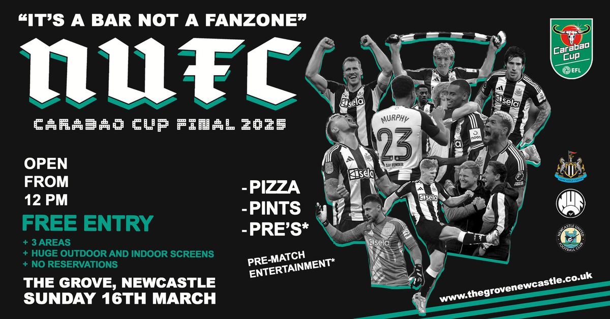 FREE ENTRY - Newcastle vs Liverpool \u2013 Carabao Cup Final