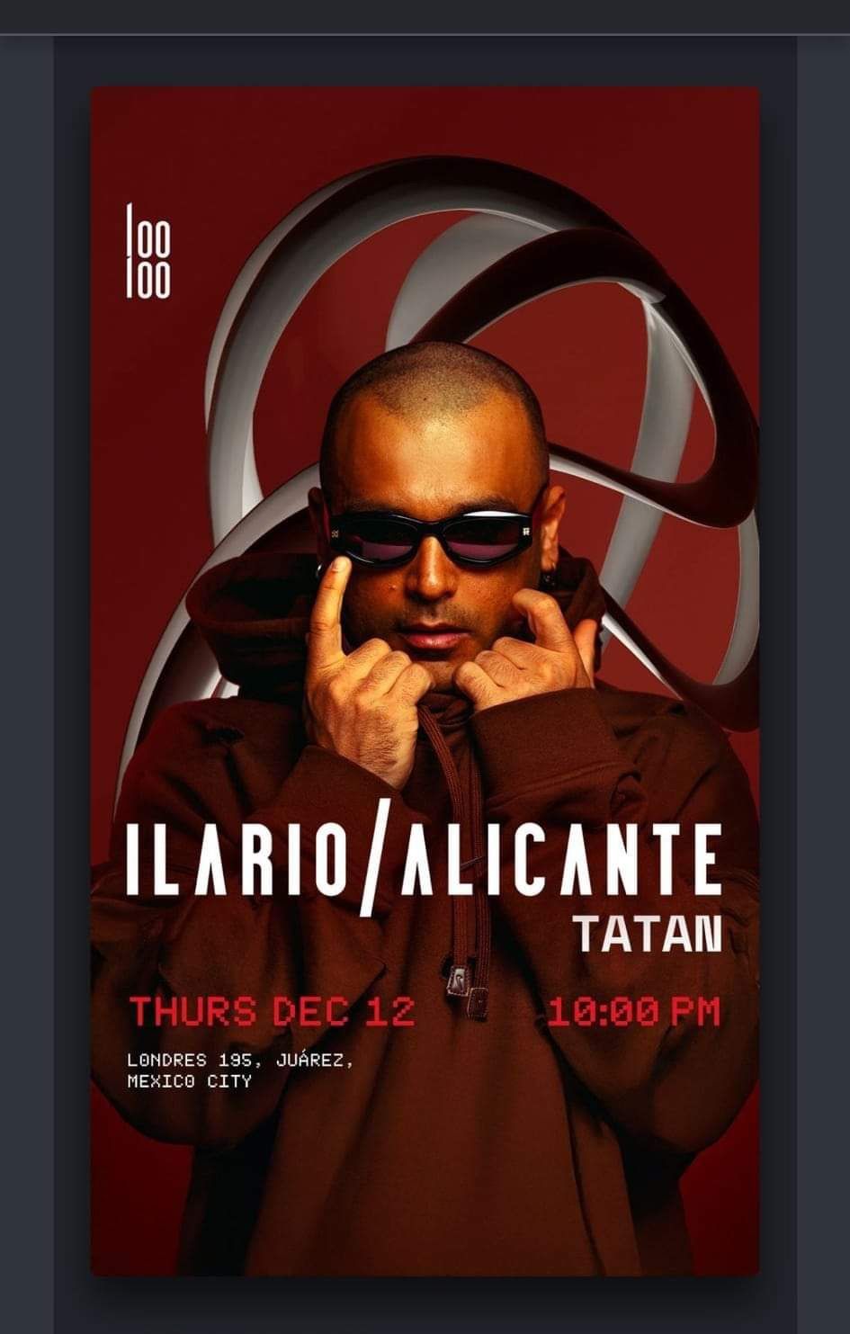 Ilario Alicante at CDMX