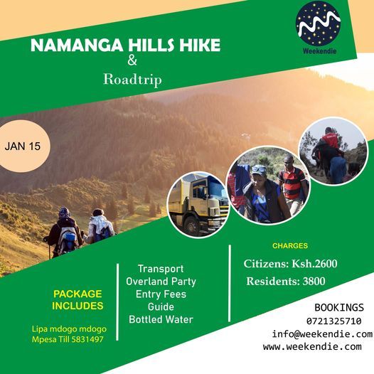 Namanga Hills Hike and Road Trip Overland Party