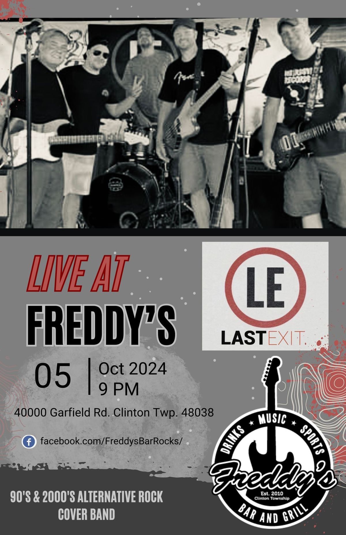 We're Back Live at Freddy's!