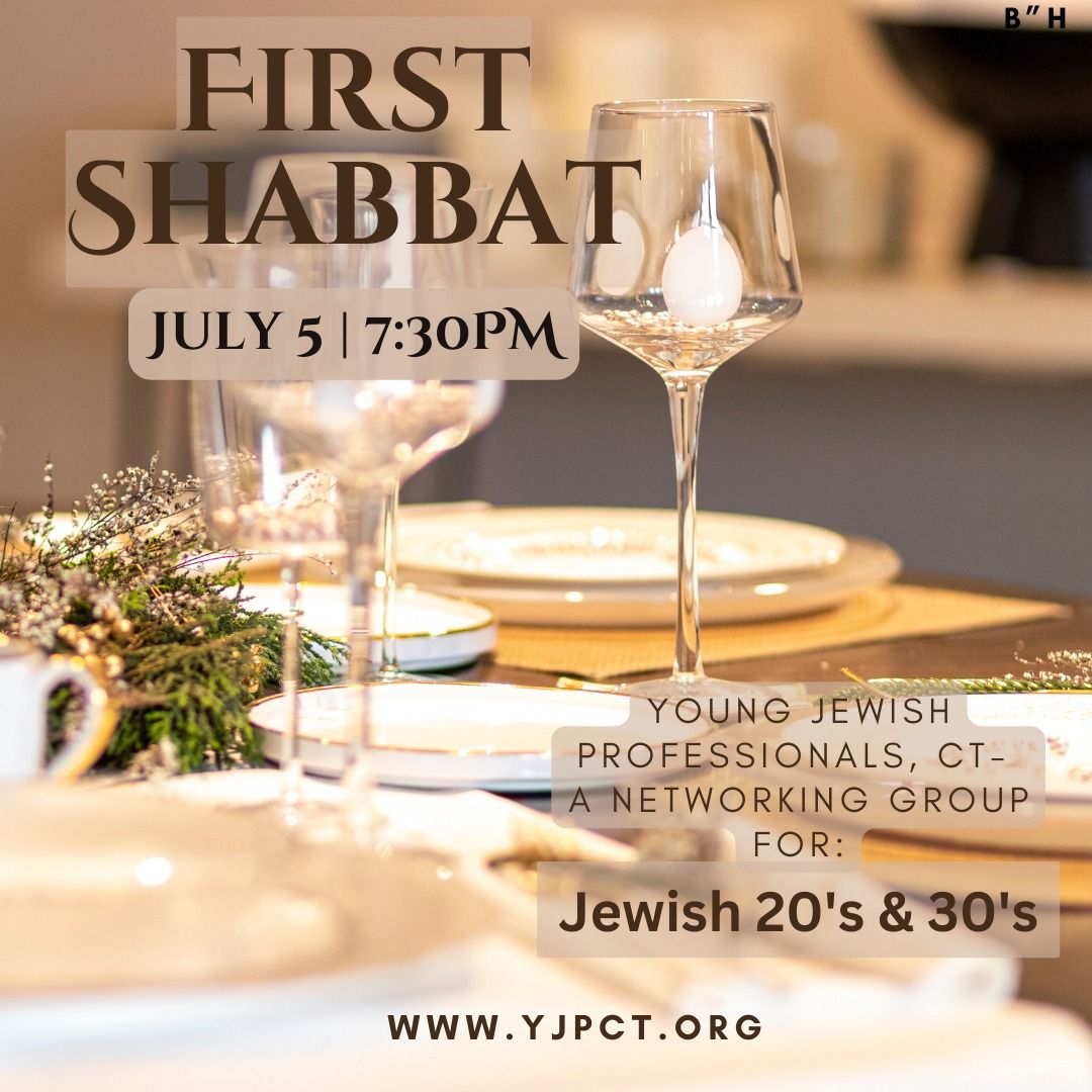 First Shabbat-YJP 20's & 30's!