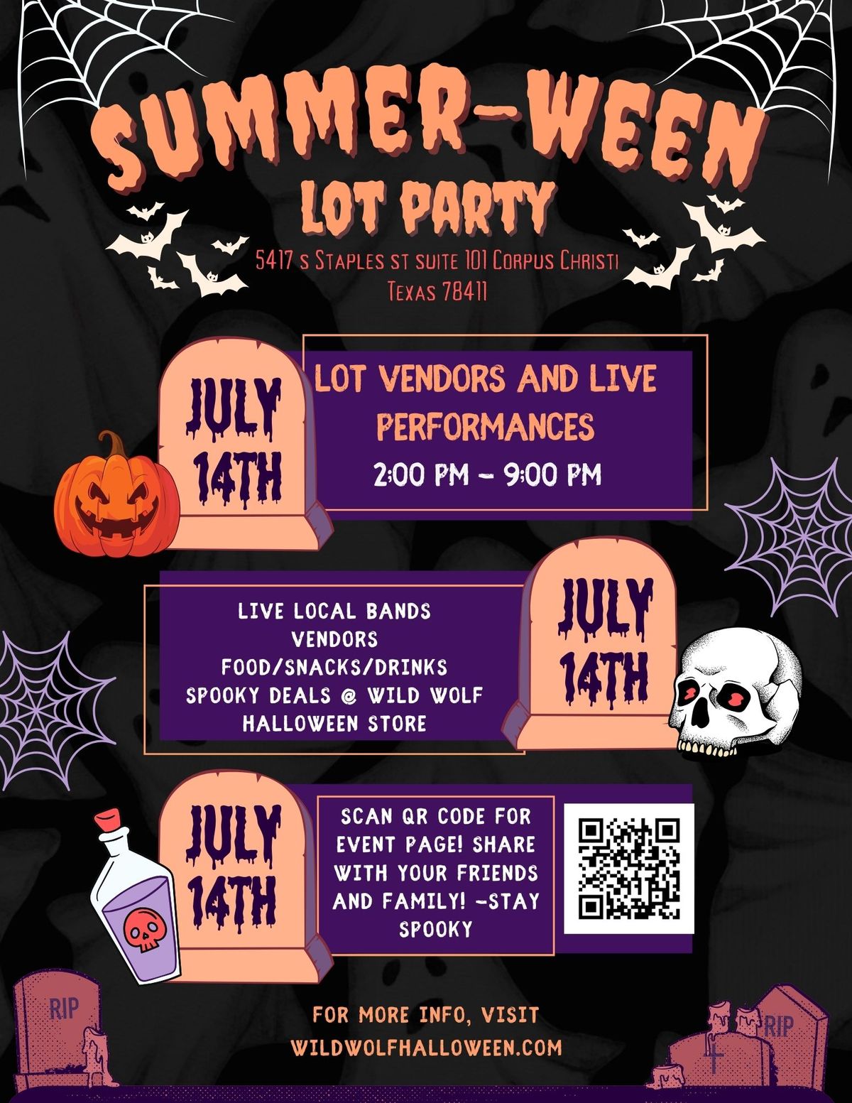 Summer-Ween Lot Party