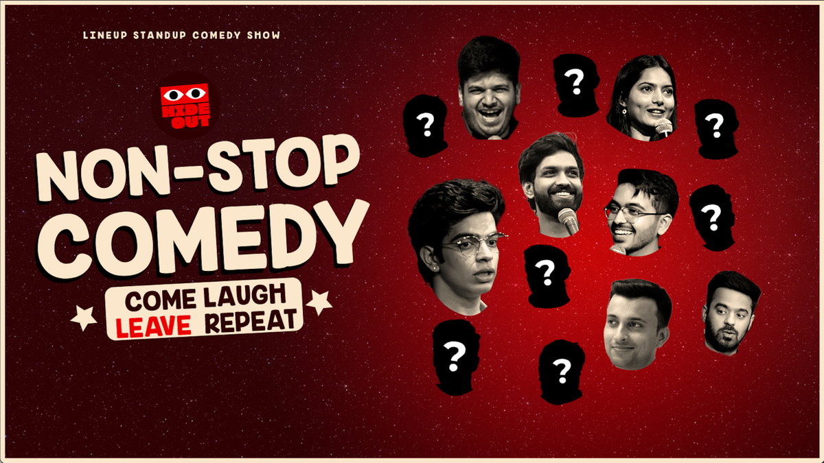 Non-Stop Comedy @hideout