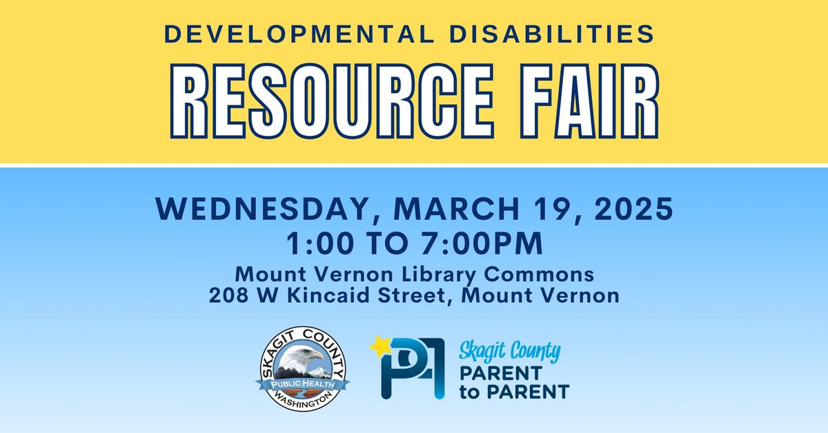 Developmental Disabilities Resource Fair