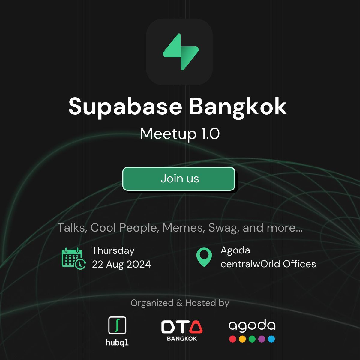 Supabase Bangkok Meetup 1.0