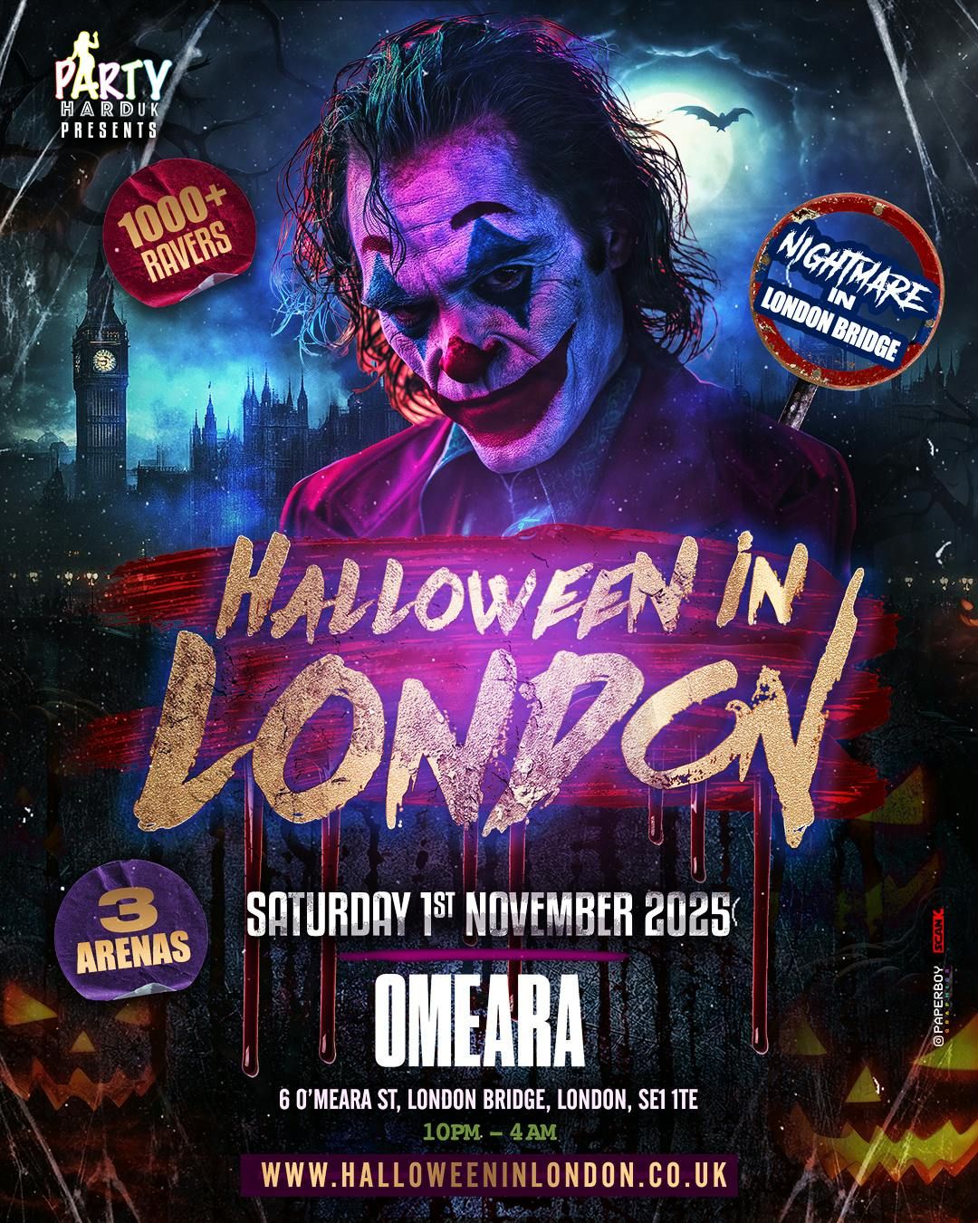 Halloween In London - Nightmare In London Bridge 
