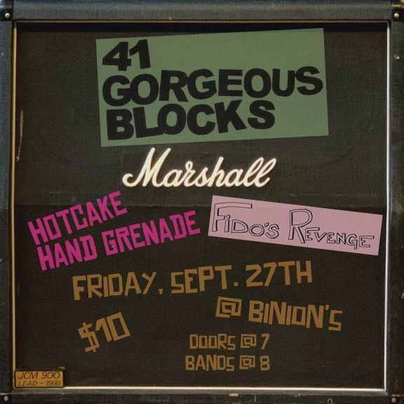 41 Gorgeous Blocks, Fido's Revenge, Hotcake Hand Grenade @ Binion's