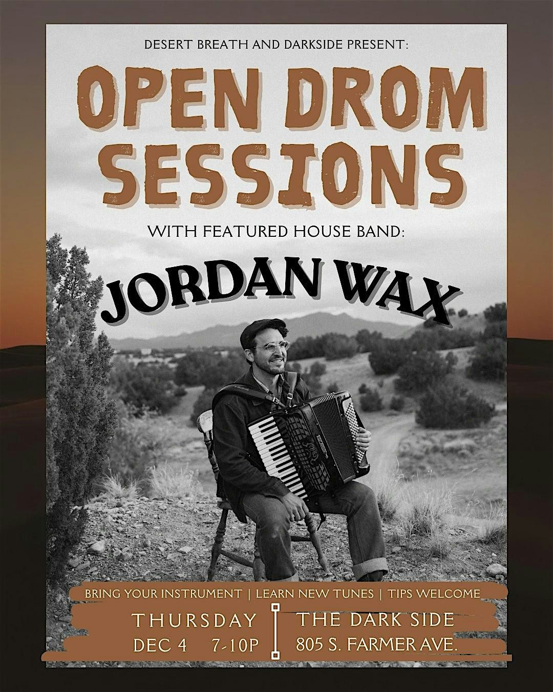 Open Drom Sessions - Jordan Wax