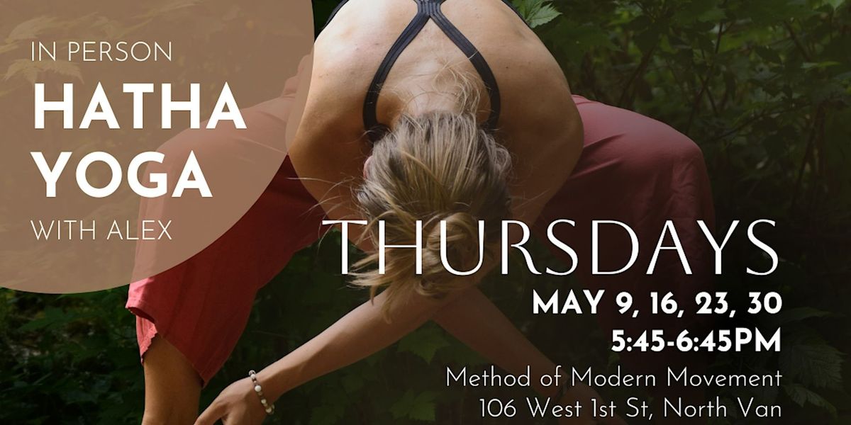 In Person Hatha Yoga in North Vancouver