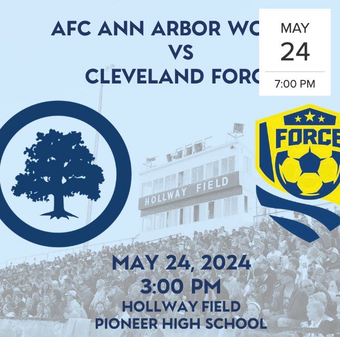 AFC Ann Arbor (W) vs Cleveland Force
