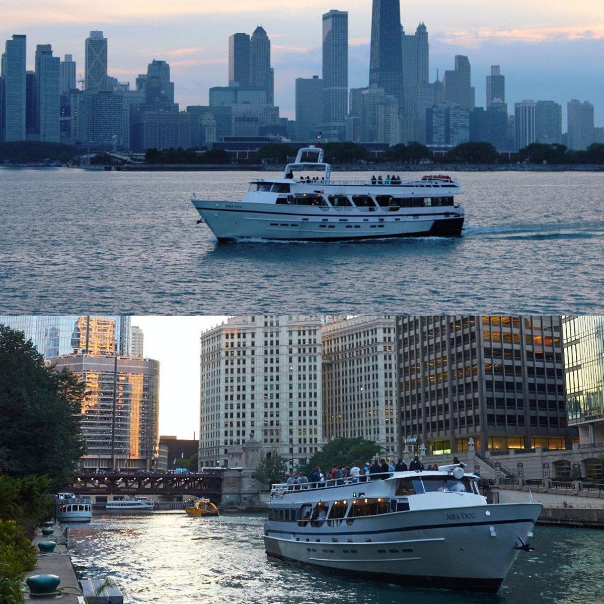 Sunset Turn Up  #BOOZE Cruise On the Anita Dee #1 Yacht (Chicago)