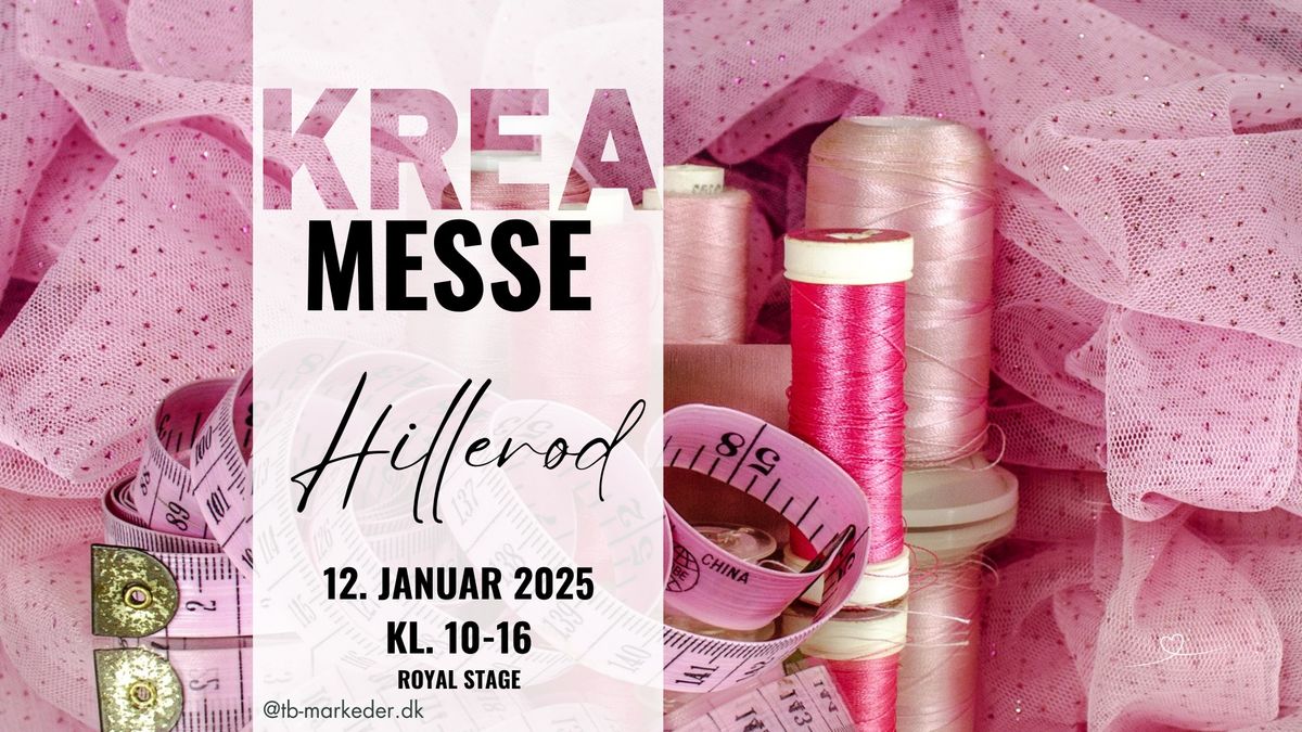 Hiller\u00f8d KREA-messe 12. januar 2025