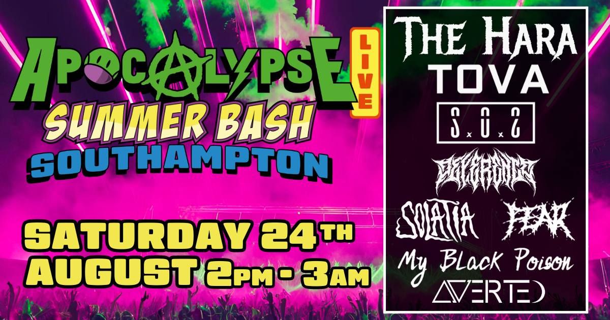 Apocalypse Live; Southampton Summer Bash 2024