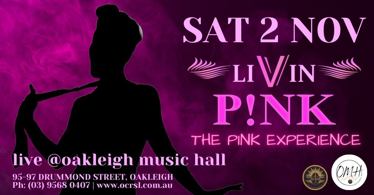 Livin P!nk @ Oakleigh Music Hall