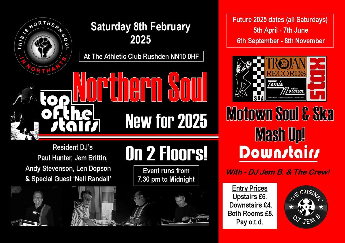 Top of the Stairs 'On Two Floors' Northern Soul Motown Soul & Ska!