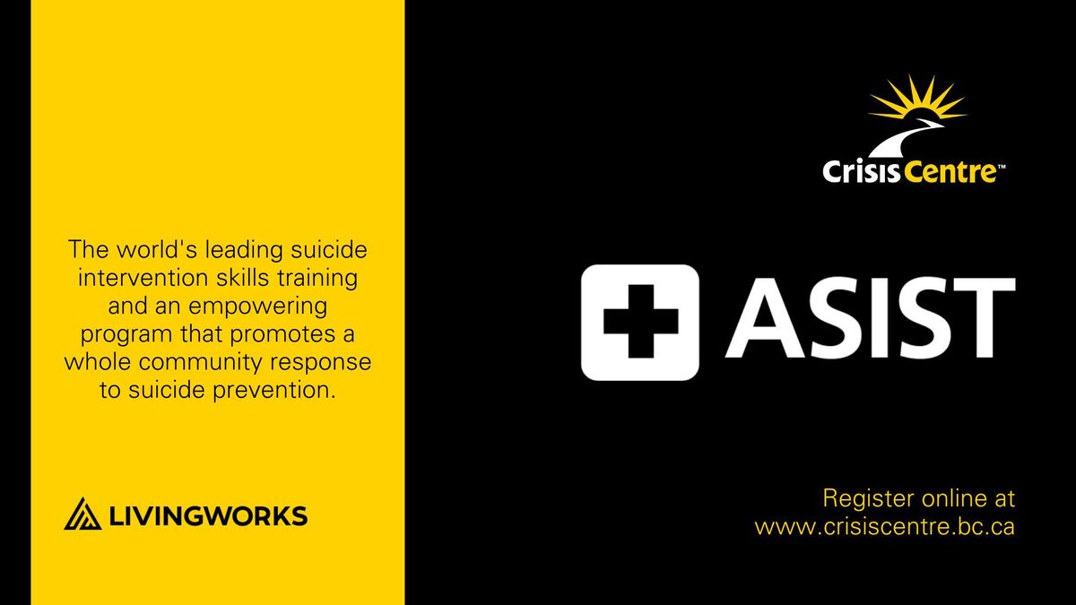 ASIST - 2-Day Suicide Intervention Skills Training