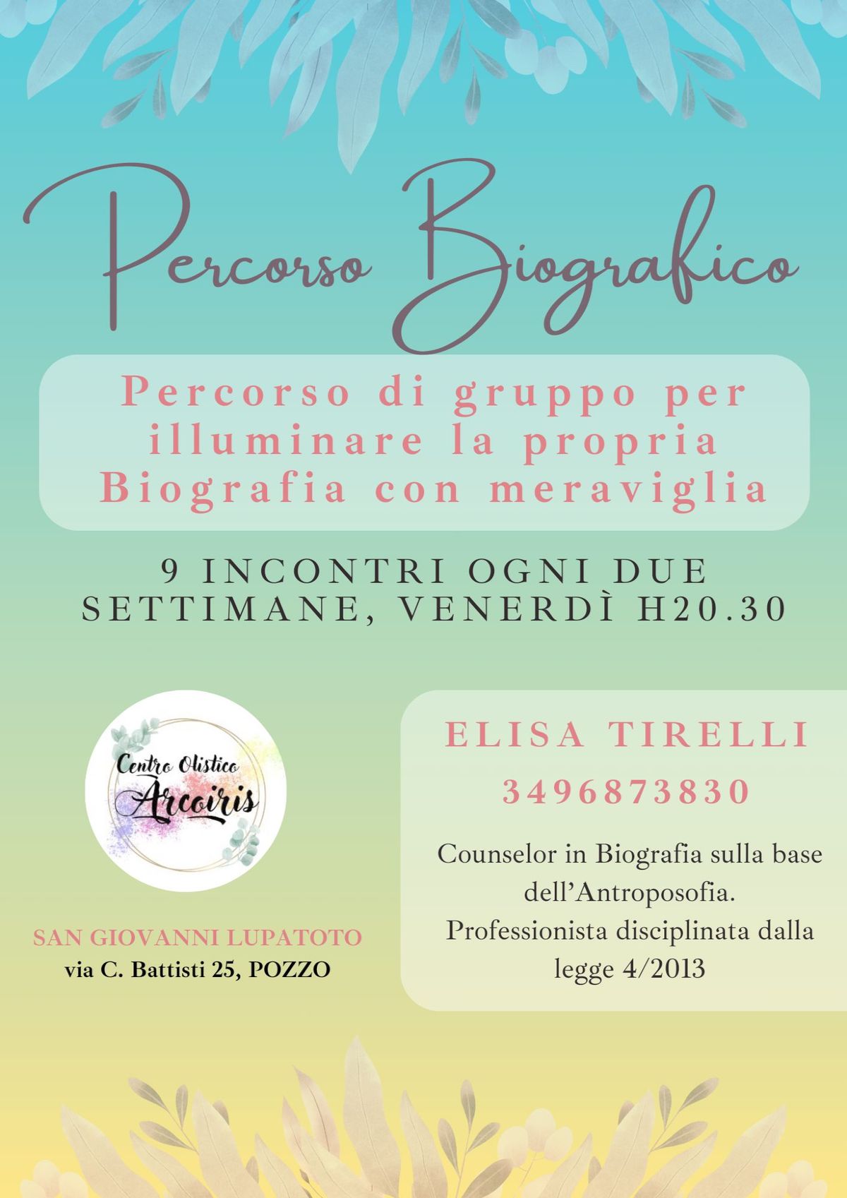 Percorso Biografico di gruppo 