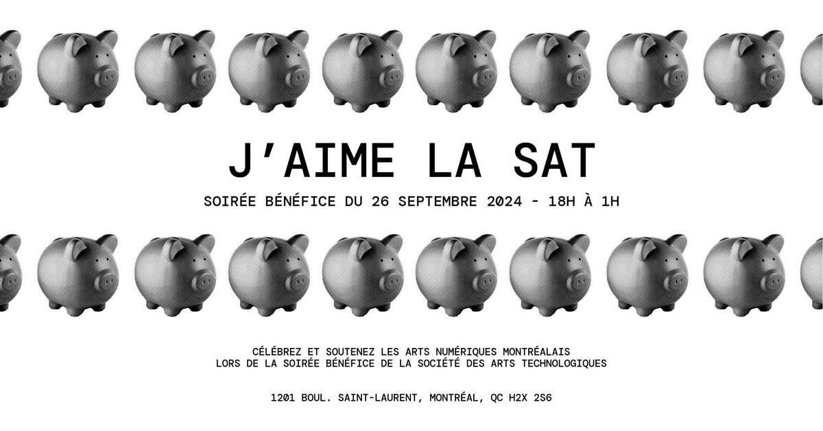 Soir\u00e9e-B\u00e9n\u00e9fice: J'aime la SAT