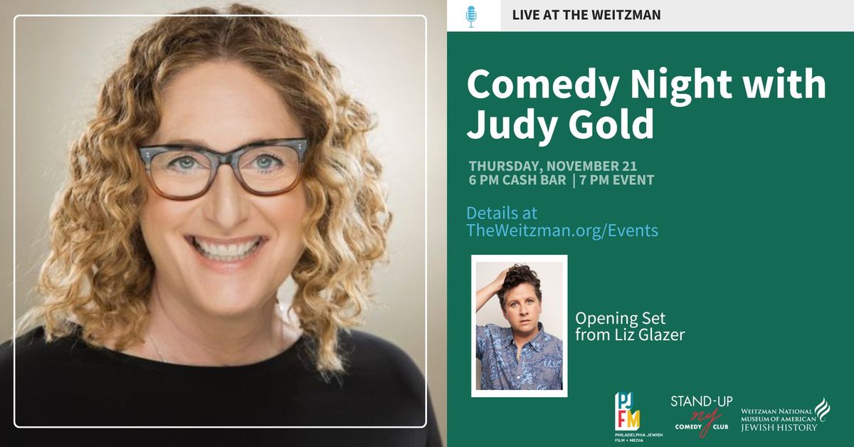 Comedy Night with Judy Gold | Opening Set from Liz Glazer