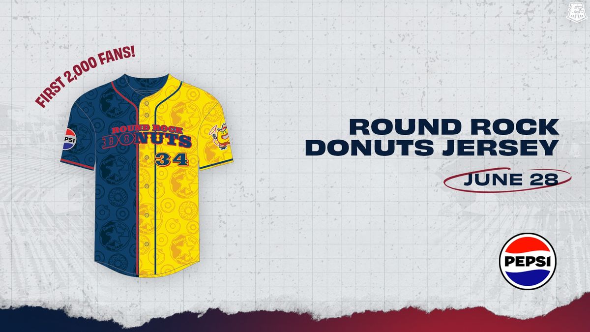 June 28: Round Rock Donuts Jersey Giveaway
