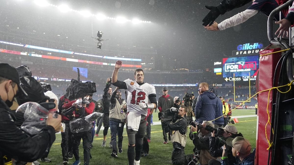 New England Patriots at Tampa Bay Buccaneers at Raymond James Stadium