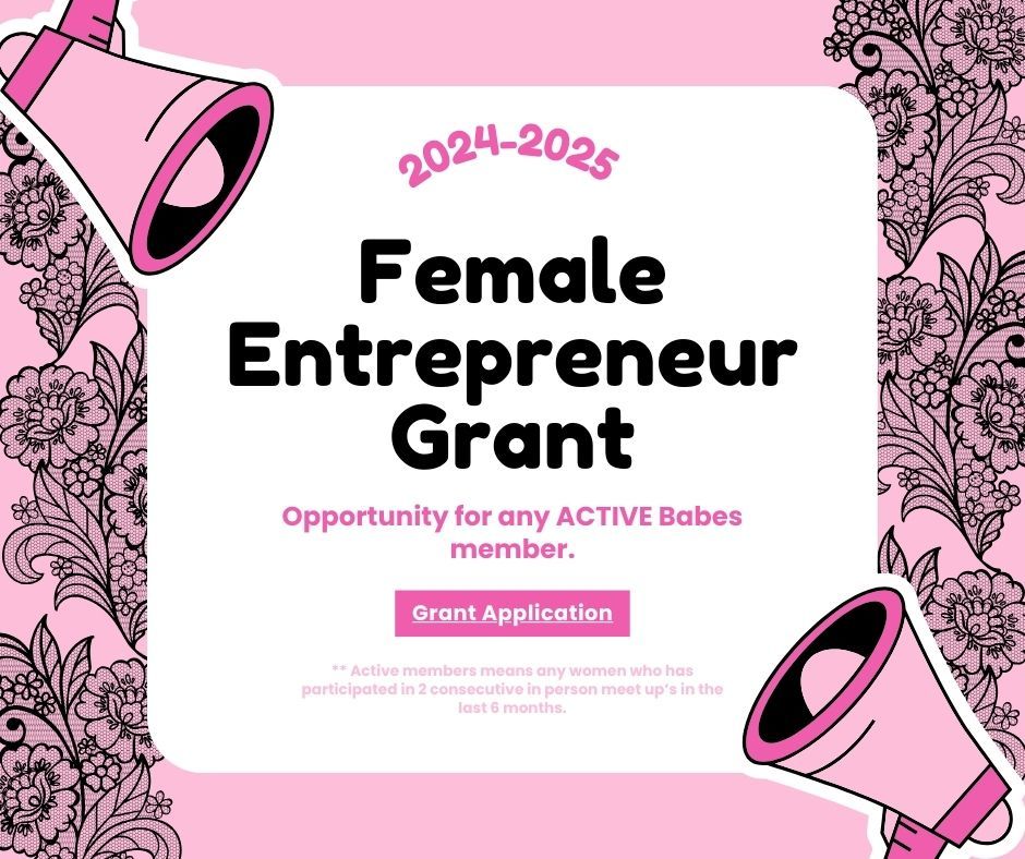 Female Entrepreneur Grant 2024-2025 