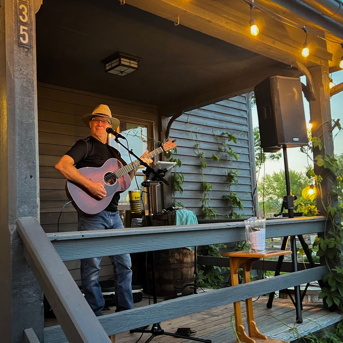 Randy Sandersfeld at Millstream Brewing Co.