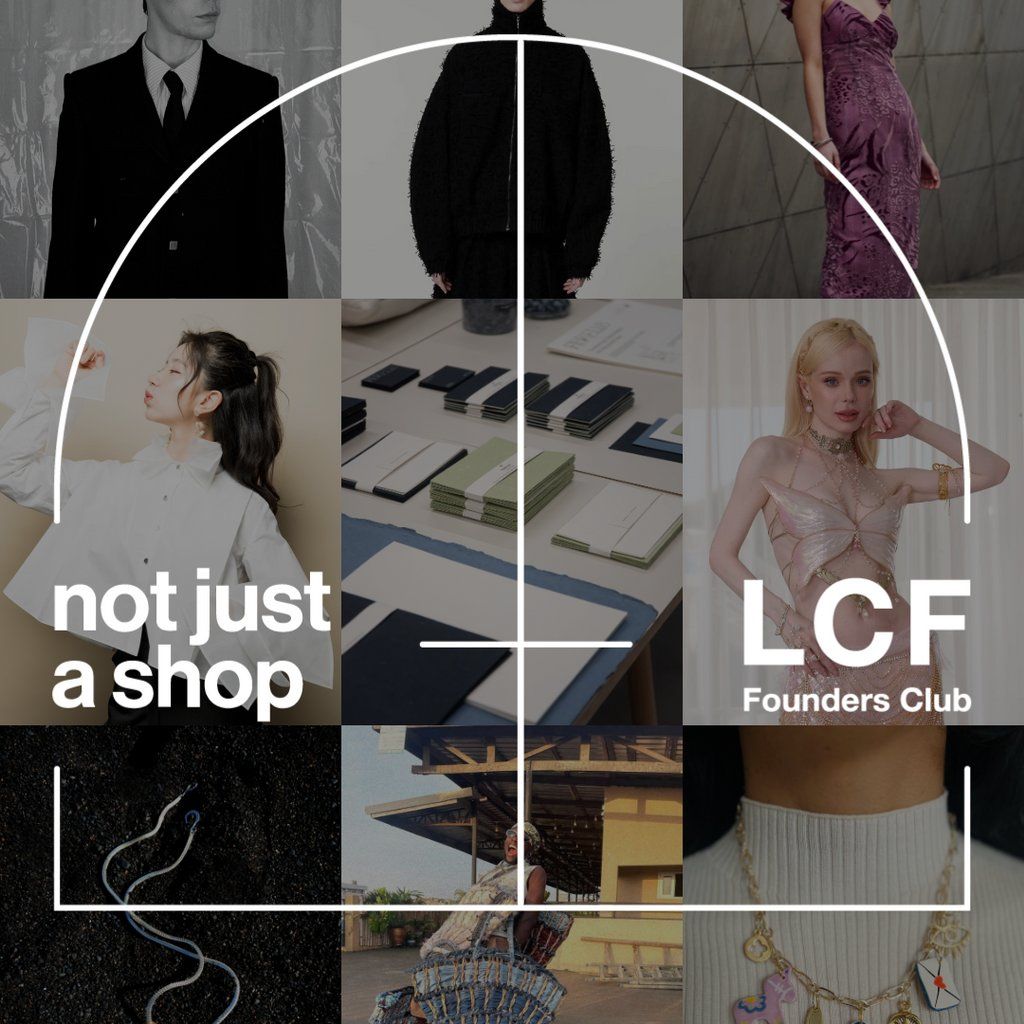 not just a shop x LCF Founders Club pop-up shop