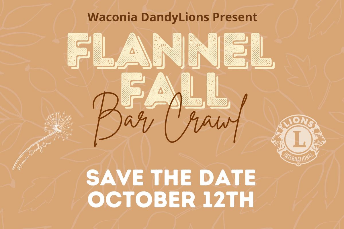 Flannel Fall Bar Crawl