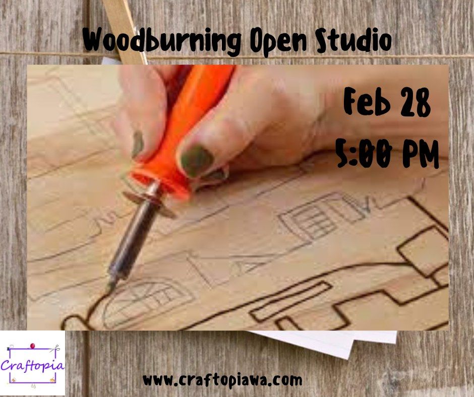 Woodburning Open Studio