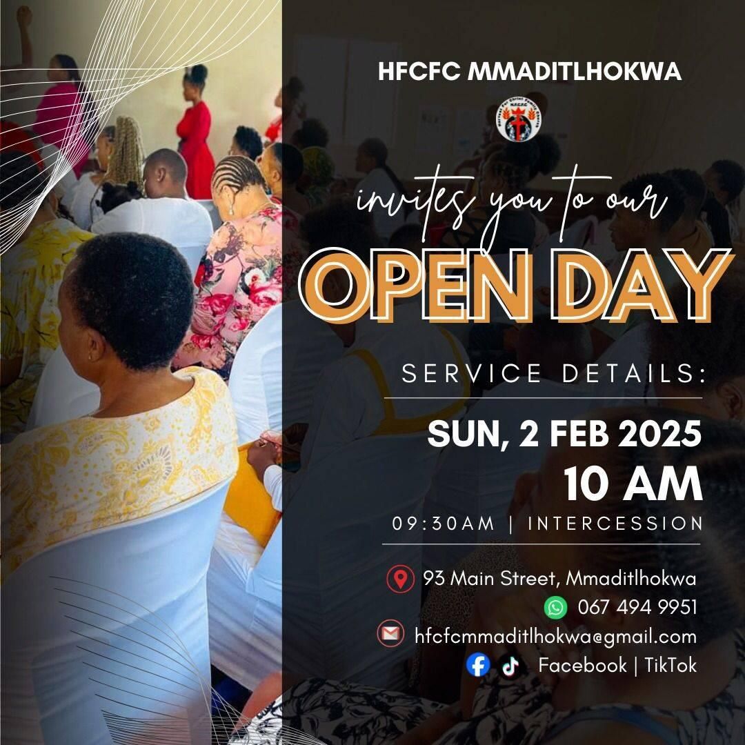 HFCFC MMADITLHOKWA OPEN DAY