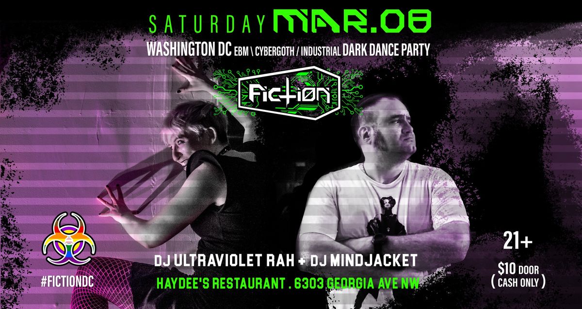 March FICTION with dj MINDJACKET + dj ULTRAVIOLET RAH!