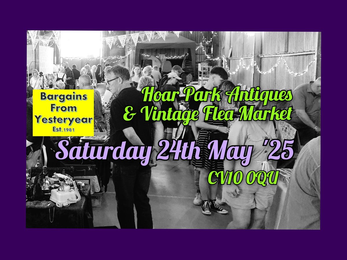 Hoar Park Antiques and Vintage Flea Market CV10 0QU