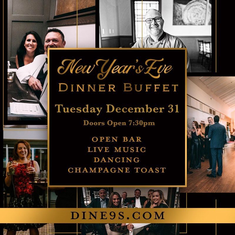 New Year's Eve Buffet Dinner at On the Nines Bistro