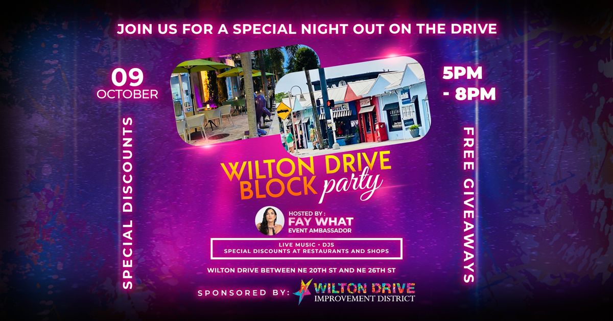 Wilton Drive Block Party