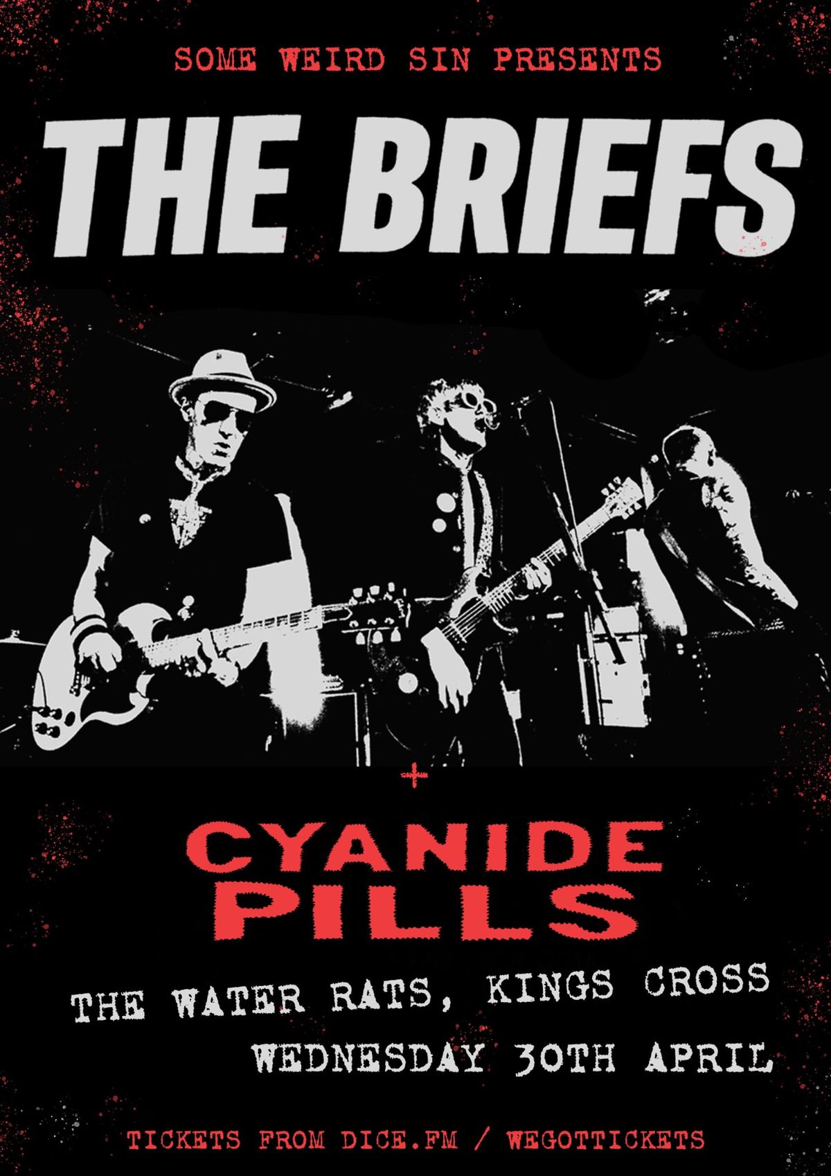 SWS Presents: The Briefs + Cyanide Pills