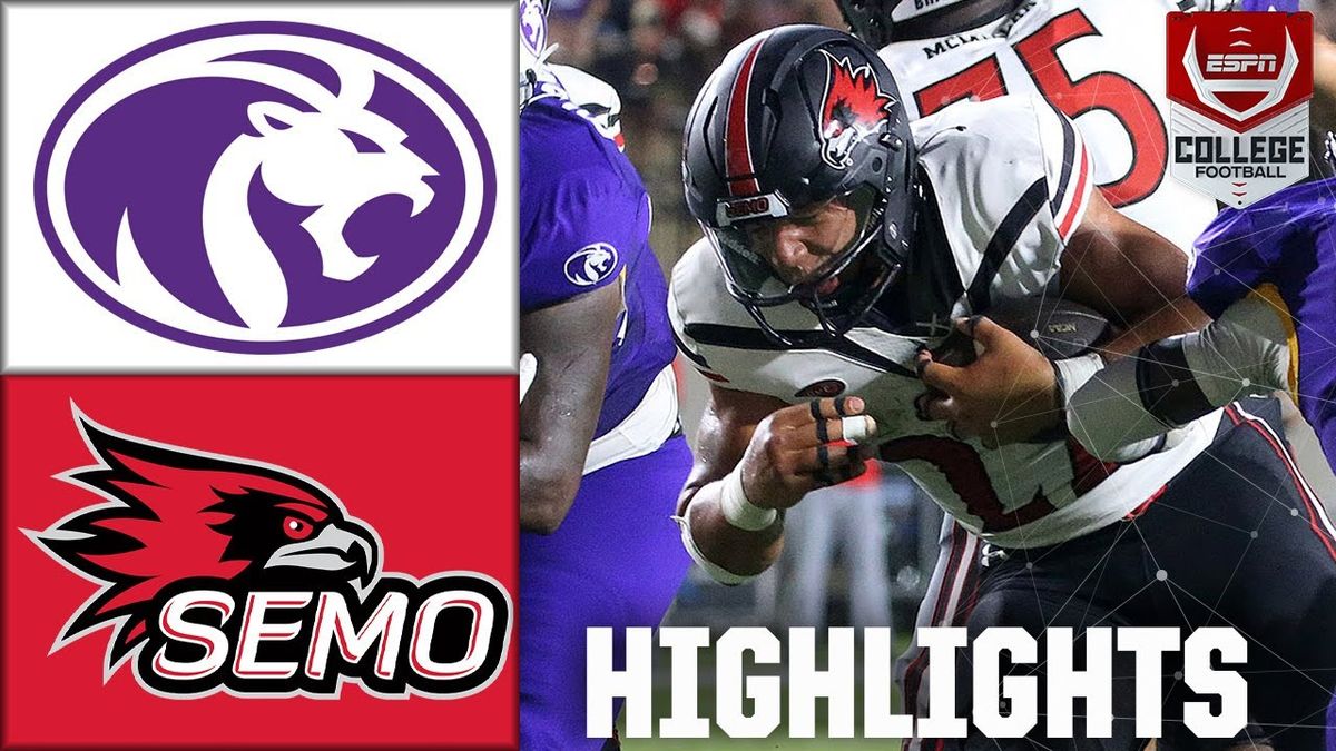 North Alabama Lions at Southeast Missouri State Redhawks Football at Houck Stadium