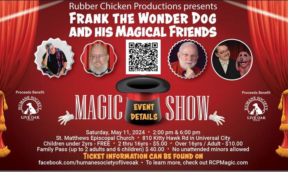 Frank The Wonder Dog and His Magical Friends-Magic Show