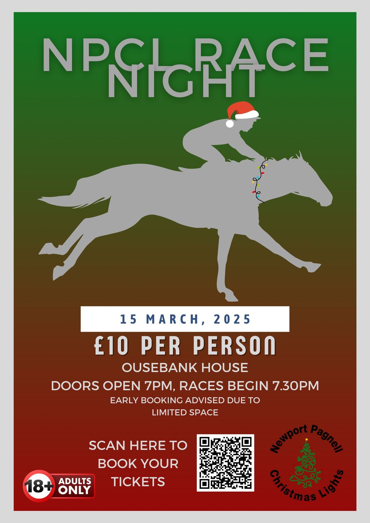 NPCL Race Night 2025