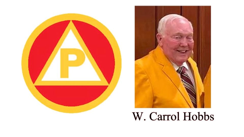 W. Carrol Hobbs Pilgrim Ceremony